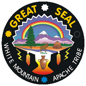 (picture of great seal - White Mountain Apache Tribe)